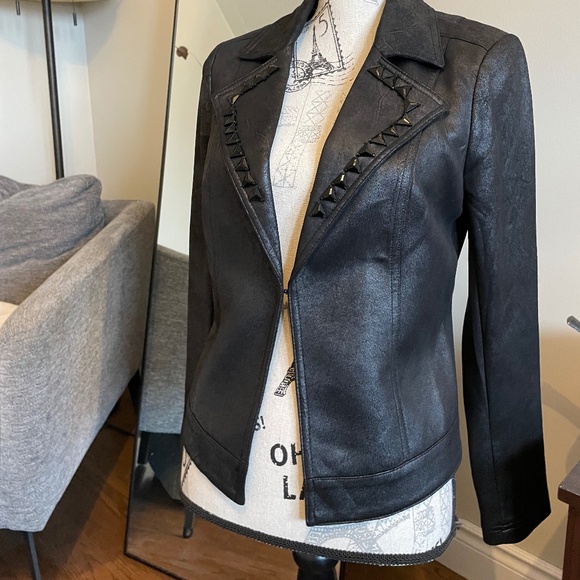 Laura Faux Suede jacket NWT - Picture 1 of 7